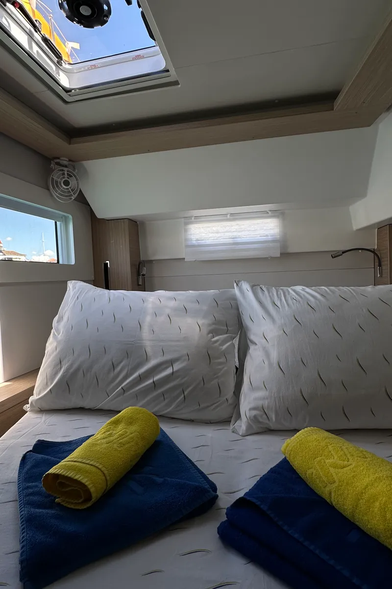 Destiny Point, a Lagoon 46 catamaran at Split, Croatia