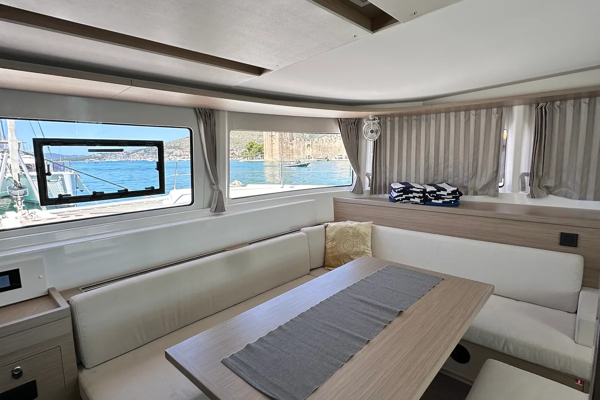 Destiny Point, a Lagoon 46 catamaran at Split, Croatia