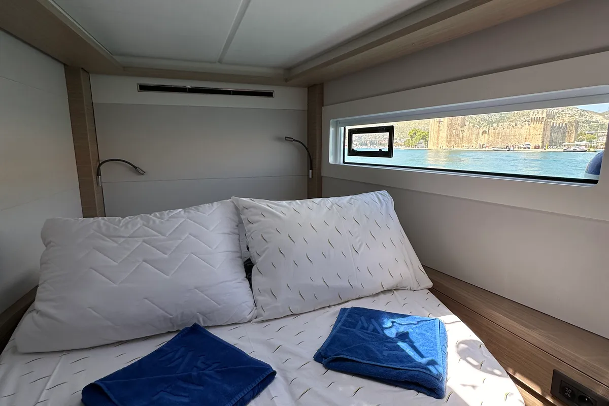 Destiny Point, a Lagoon 46 catamaran at Split, Croatia