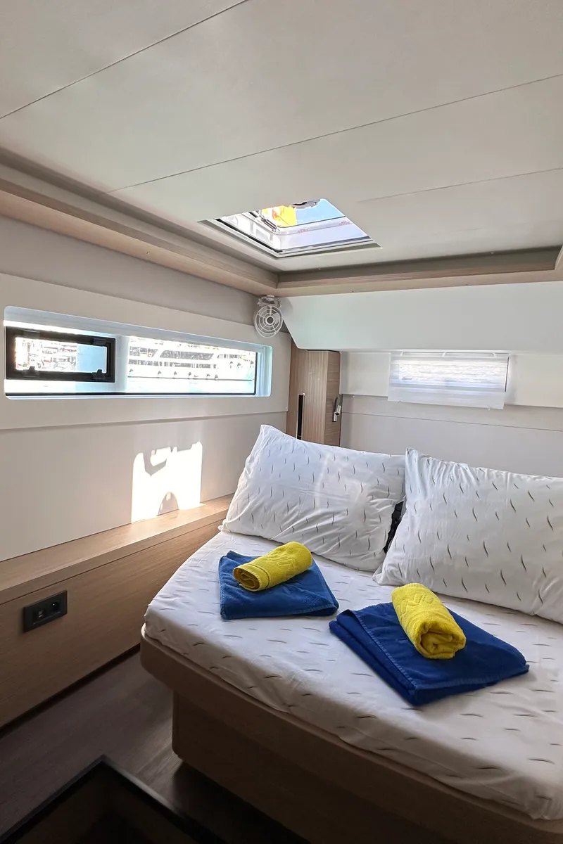 Destiny Point, a Lagoon 46 catamaran at Split, Croatia