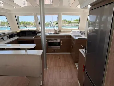 Gabrielle Marie, a Bali Catspace OW catamaran at Central Abaco, Bahamas