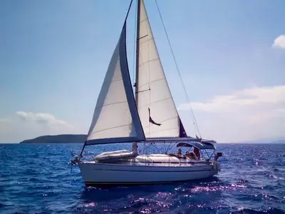 Sea Sail, a Bavaria 33 sailboat at Municipal Unit of Lefkada, Greece