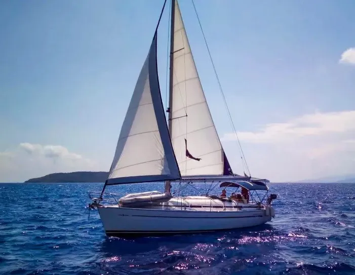 Sea Sail, a Bavaria 33 sailboat at Municipal Unit of Lefkada, Greece