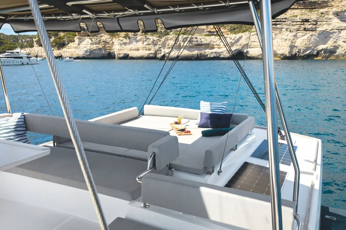 Sail and Travel, a Bali 4.6 - 4 cab. OW catamaran at Pirovac, Croatia