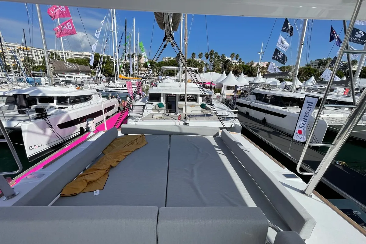 Sail and Travel, a Bali 4.6 - 4 cab. OW catamaran at Pirovac, Croatia