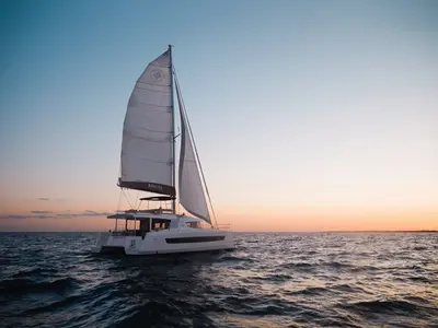 Sail and Travel, a Bali 4.6 - 4 cab. OW catamaran at Pirovac, Croatia