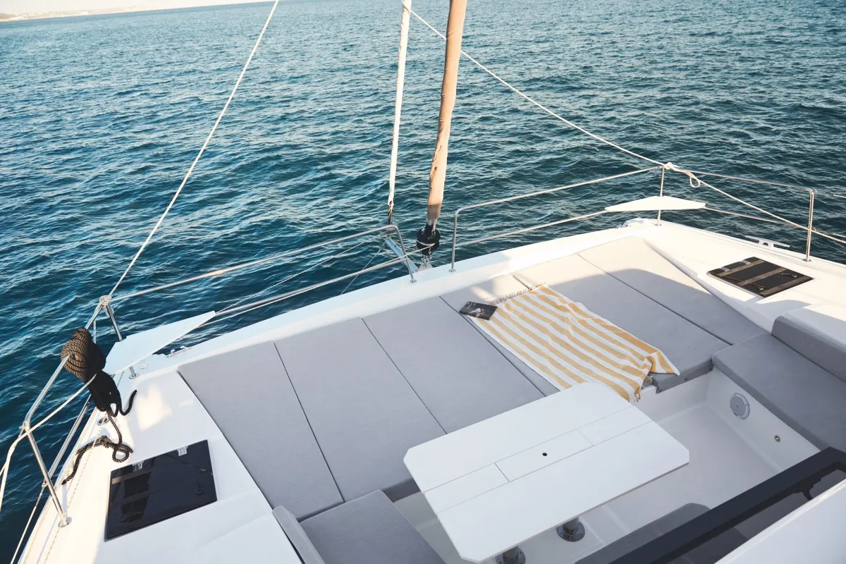 Sail and Travel, a Bali 4.6 - 4 cab. OW catamaran at Pirovac, Croatia