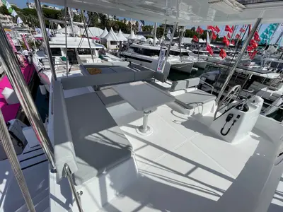 Sail and Travel, a Bali 4.6 - 4 cab. OW catamaran at Pirovac, Croatia