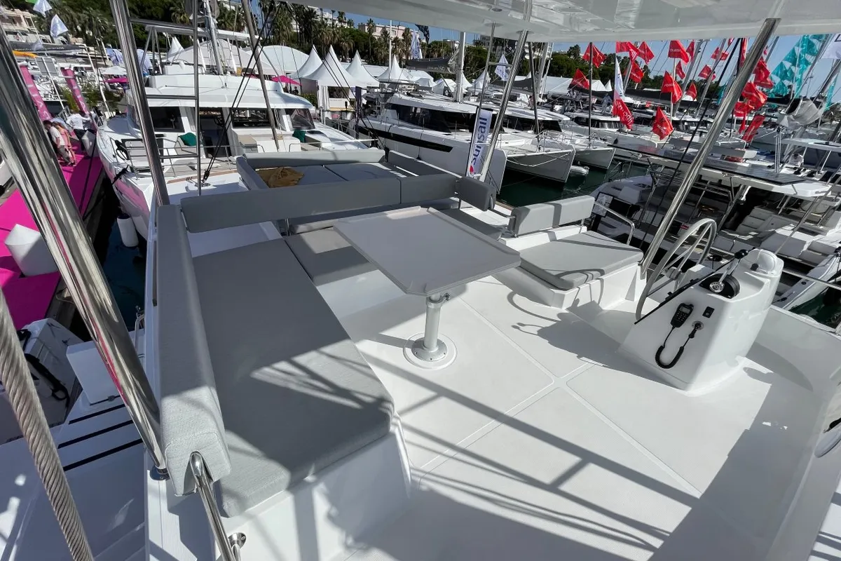 Sail and Travel, a Bali 4.6 - 4 cab. OW catamaran at Pirovac, Croatia