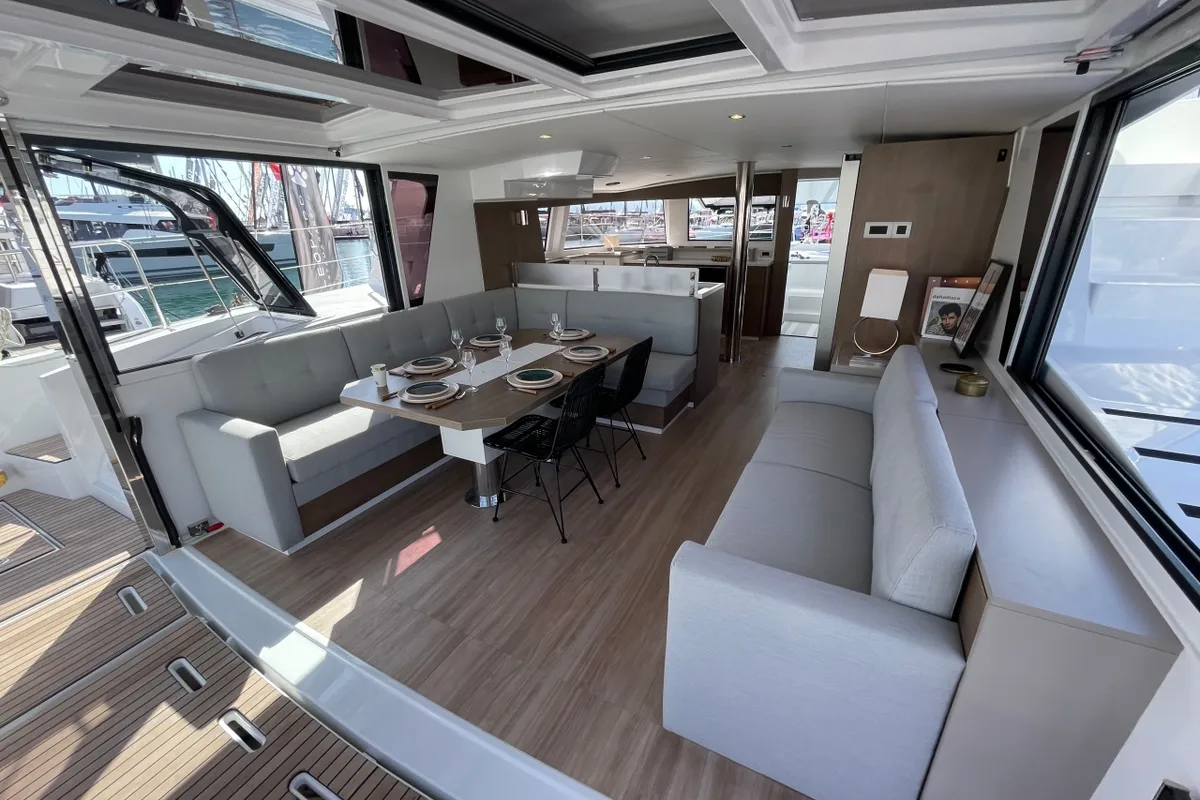 Sail and Travel, a Bali 4.6 - 4 cab. OW catamaran at Pirovac, Croatia