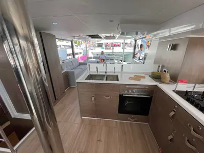 Galley of Bali 4.6 - 4 cab. OW, a catamaran at Pirovac, Croatia