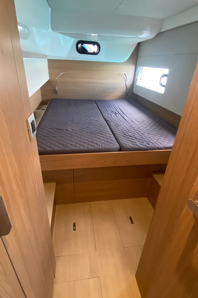 Cabin on Poucette, a Bali Catsmart catamaran at Alameda, United States