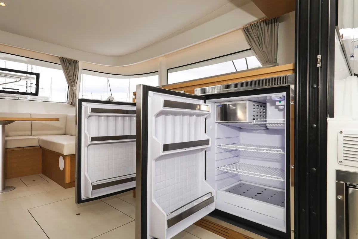 Galley of Windhunter, a Excess 14 catamaran at Pirovac, Croatia