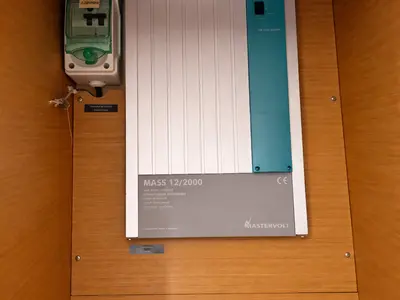 Galley of Malgrats, a Jeanneau Sun Odyssey 469 sailboat at Palma de Mallorca, Spain
