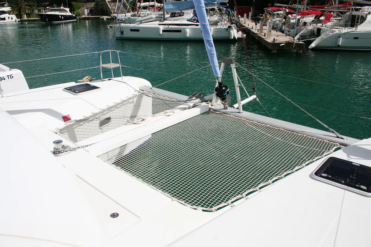 Mola Mola , a Lagoon 42 catamaran at Dubrovnik, Croatia