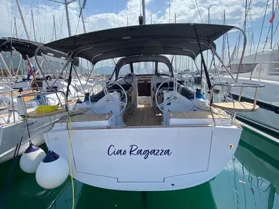 Ciao Ragazza, a Elan Impression 45.1 sailboat at Grad Kaštela, Croatia
