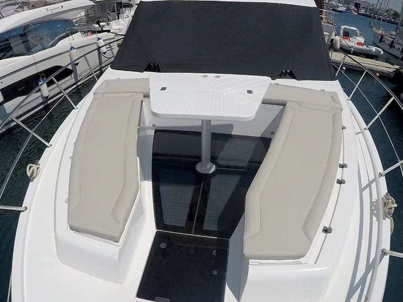 Il Sogno V, a Galeon 480 Fly motor yacht at Grad Šibenik, Croatia