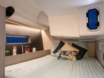 Cabin on Sunsail 42 Premium, a Beneteau Oceanis 40.1 sailboat at Alameda, United States