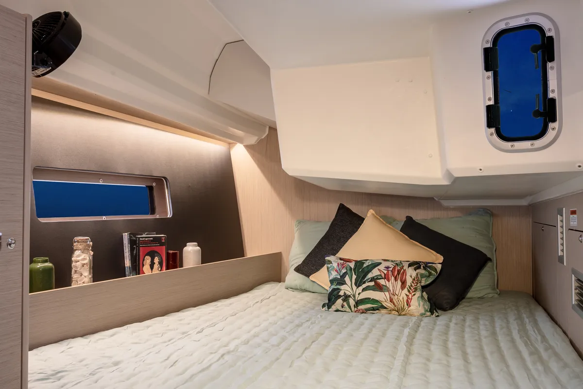 Cabin on Sunsail 42 Premium, a Beneteau Oceanis 40.1 sailboat at Alameda, United States