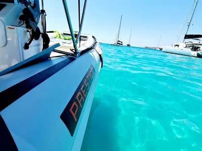 Niky, a Prestige Ranger 600 motorboat at Trogir, Croatia