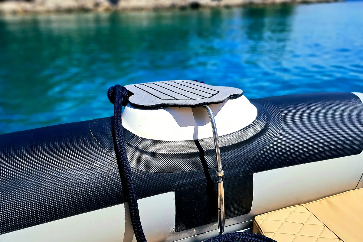 Niky, a Prestige Ranger 600 motorboat at Trogir, Croatia