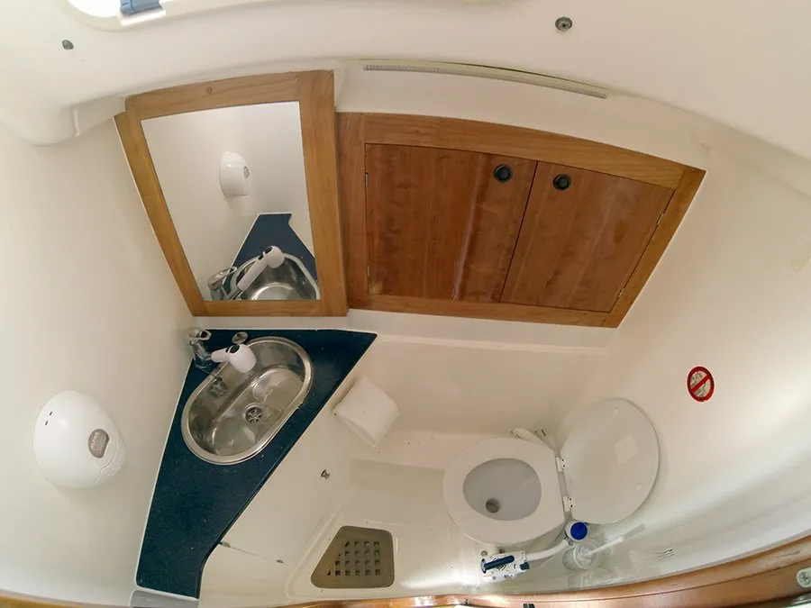 Head on Nati, a AD Boats Salona 45 sailboat at Punat, Croatia