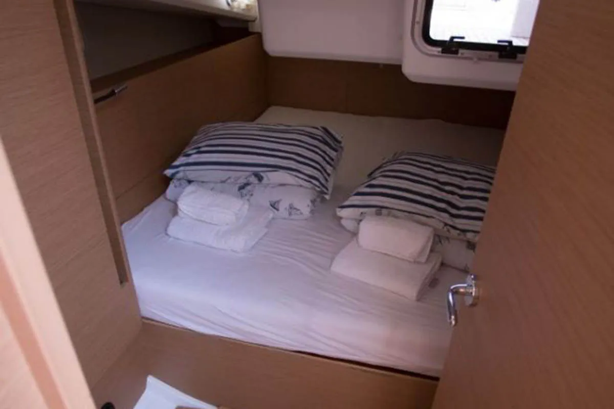 Springbank, a Jeanneau Sun Odyssey 440 sailboat at Seget Donji, Croatia