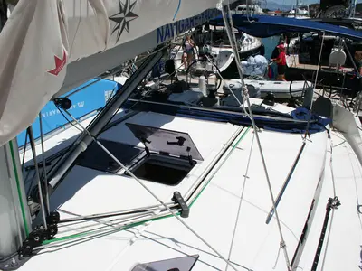 Springbank, a Jeanneau Sun Odyssey 440 sailboat at Seget Donji, Croatia