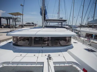 Independent, a Lagoon 42 catamaran at Seget Donji, Croatia