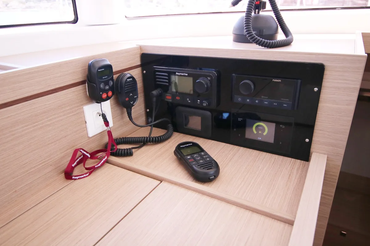Solution, a Lagoon 43 catamaran at Rogoznica, Croatia