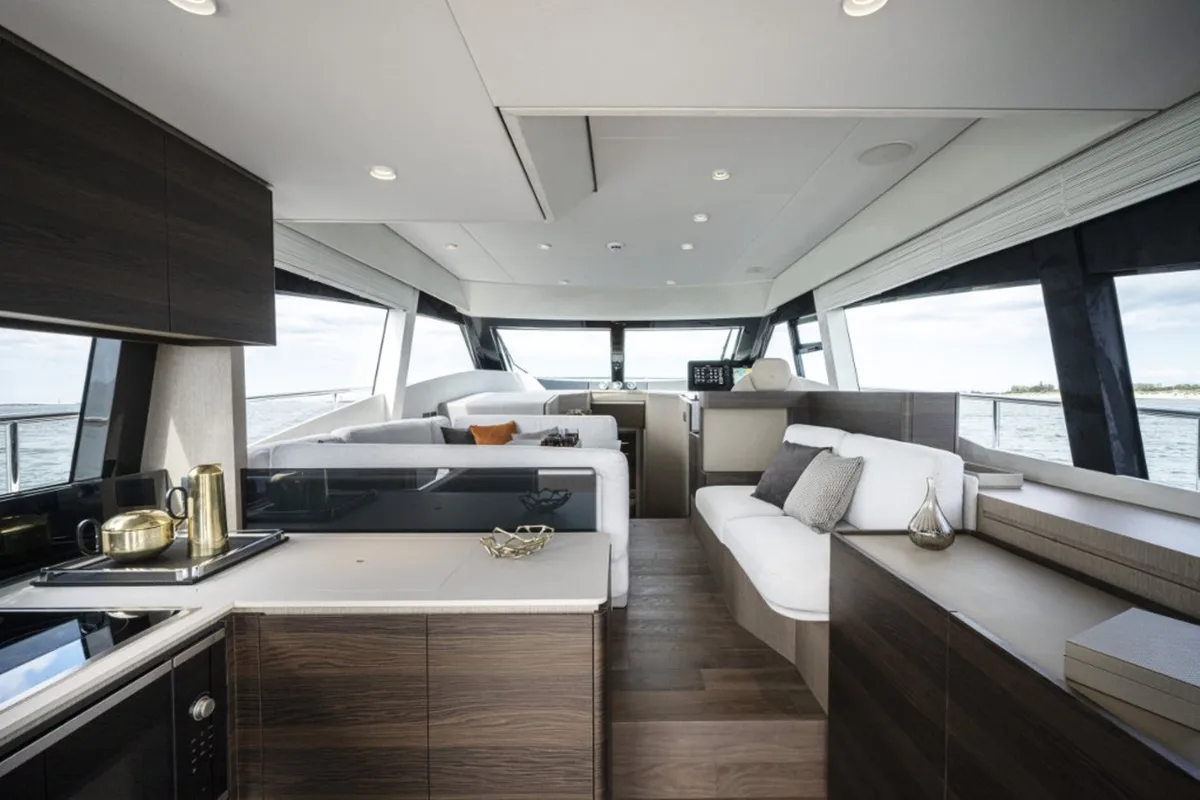Roch Antonio, a Ferretti Yachts 500 motor yacht at Podstrana - Miljevac, Croatia