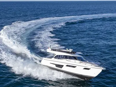 Roch Antonio, a Ferretti Yachts 500 motor yacht at Podstrana - Miljevac, Croatia