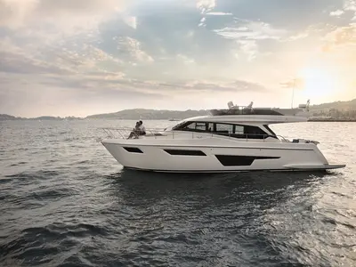 Roch Antonio, a Ferretti Yachts 500 motor yacht at Podstrana - Miljevac, Croatia