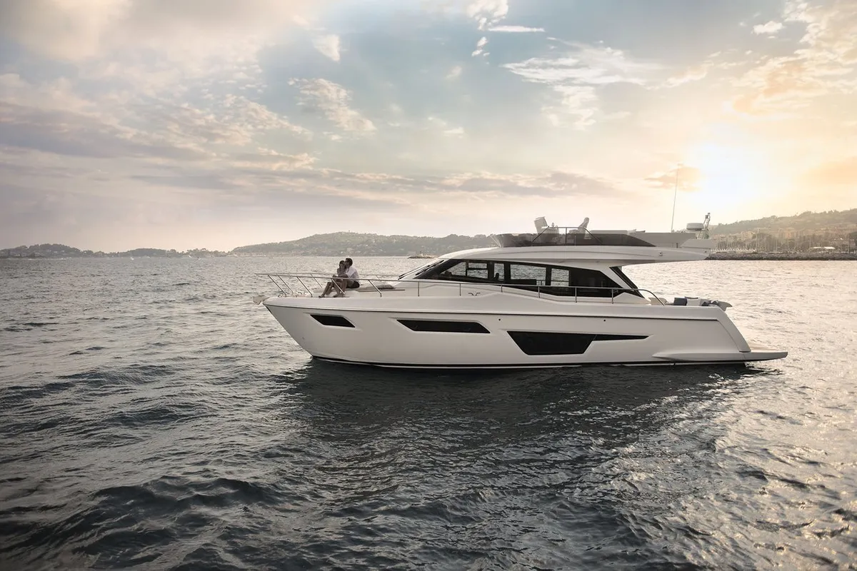 Roch Antonio, a Ferretti Yachts 500 motor yacht at Podstrana - Miljevac, Croatia