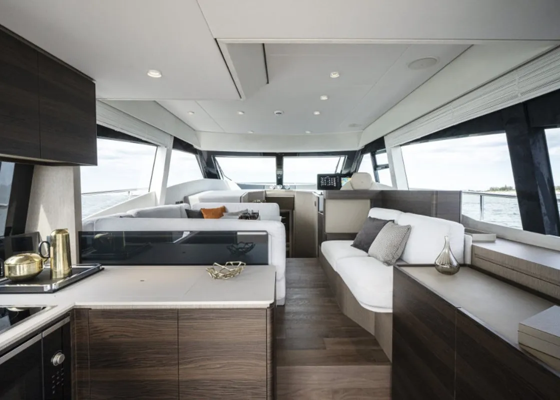 Roch Antonio, a Ferretti Yachts 500 motor yacht at Podstrana - Miljevac, Croatia