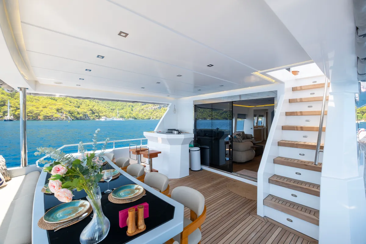 Motoryacht, a motor yacht at Fethiye, Turkey