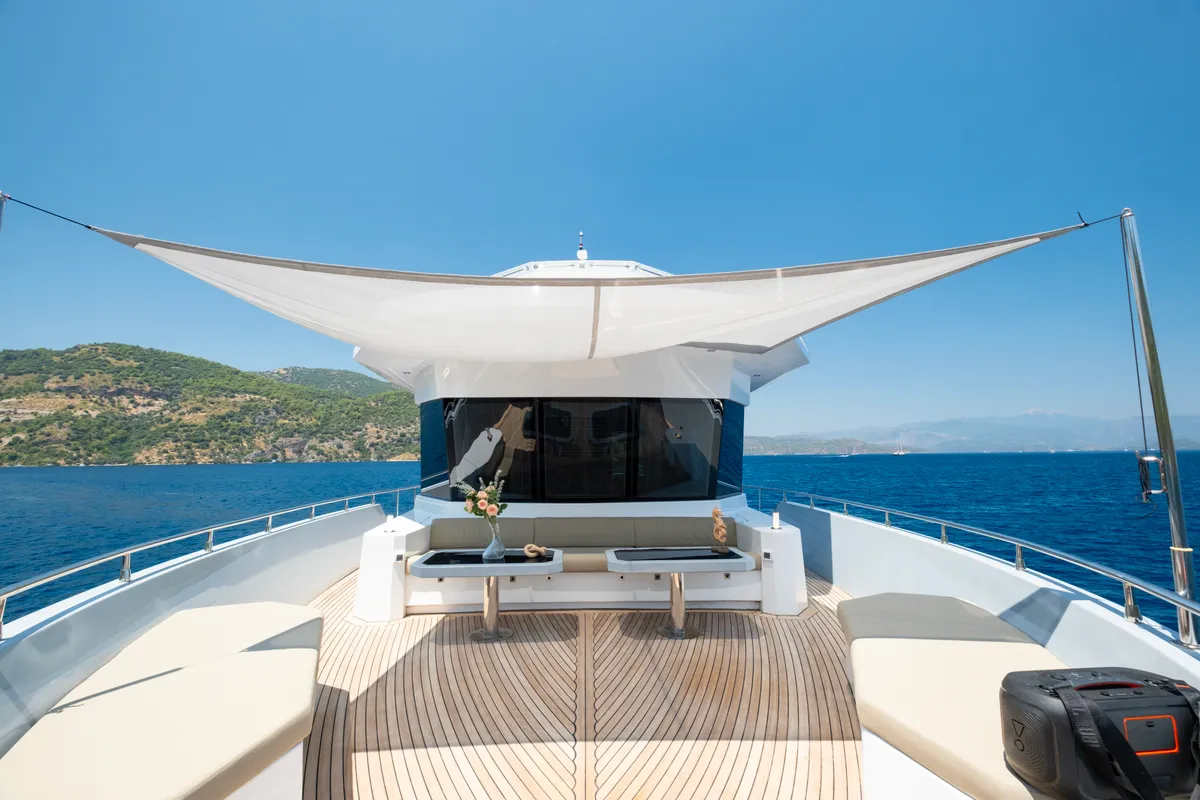 Motoryacht, a motor yacht at Fethiye, Turkey