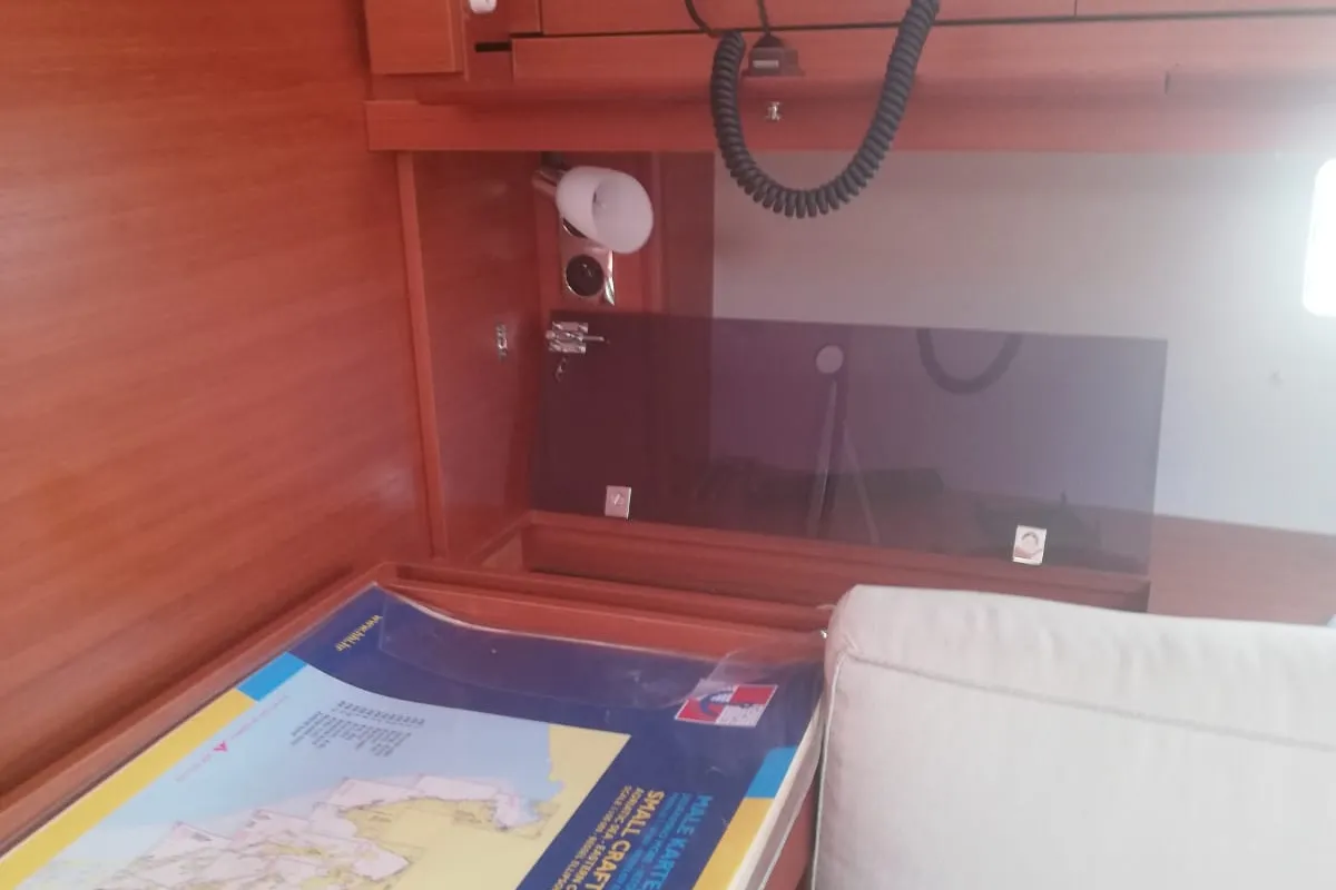 Cetina, a Dufour 460 Grand Large sailboat at Općina Medulin, Croatia