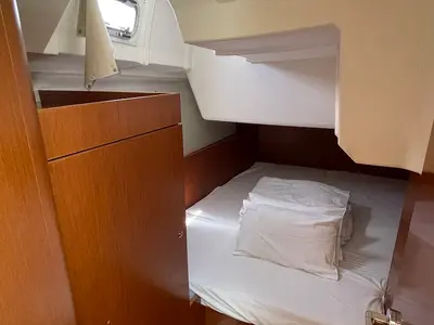 Cabin on Elsa, a Beneteau Oceanis 38.1 sailboat at Općina Sukošan, Croatia