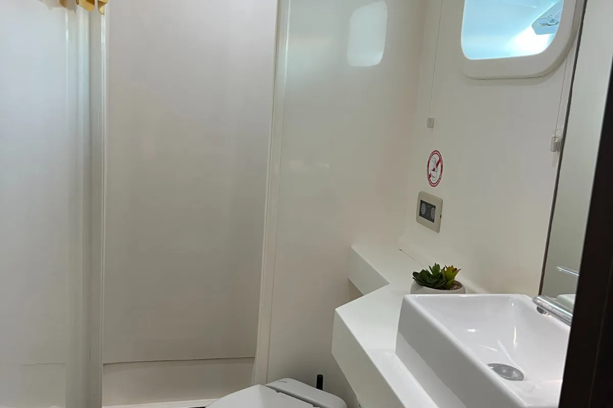 Head on Tekila, a Sunreef 62 catamaran at Ibiza, Spain