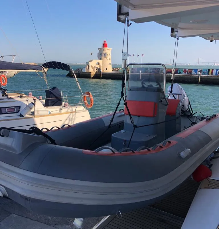 Tekila, a Sunreef 62 catamaran at Ibiza, Spain