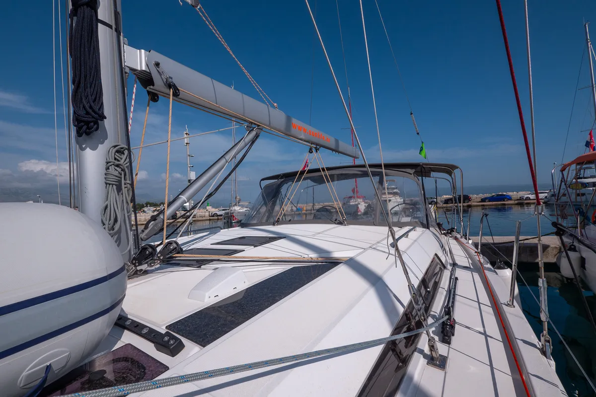 Amorino, a Beneteau Oceanis 46.1 sailboat at Split, Croatia