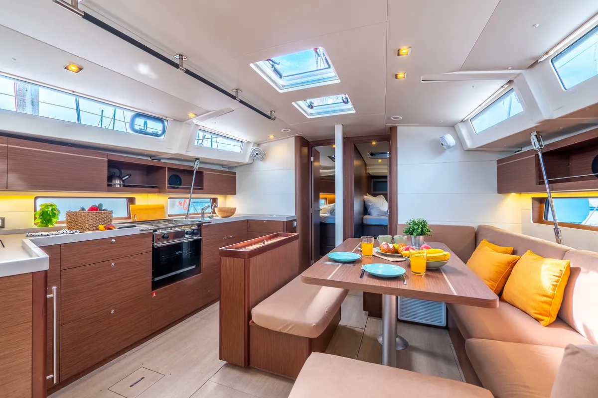 Amorino, a Beneteau Oceanis 46.1 sailboat at Split, Croatia
