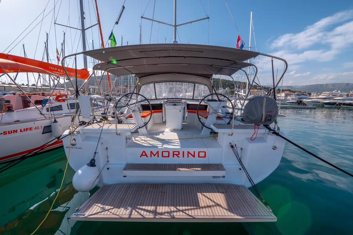 Amorino, a Beneteau Oceanis 46.1 sailboat at Split, Croatia