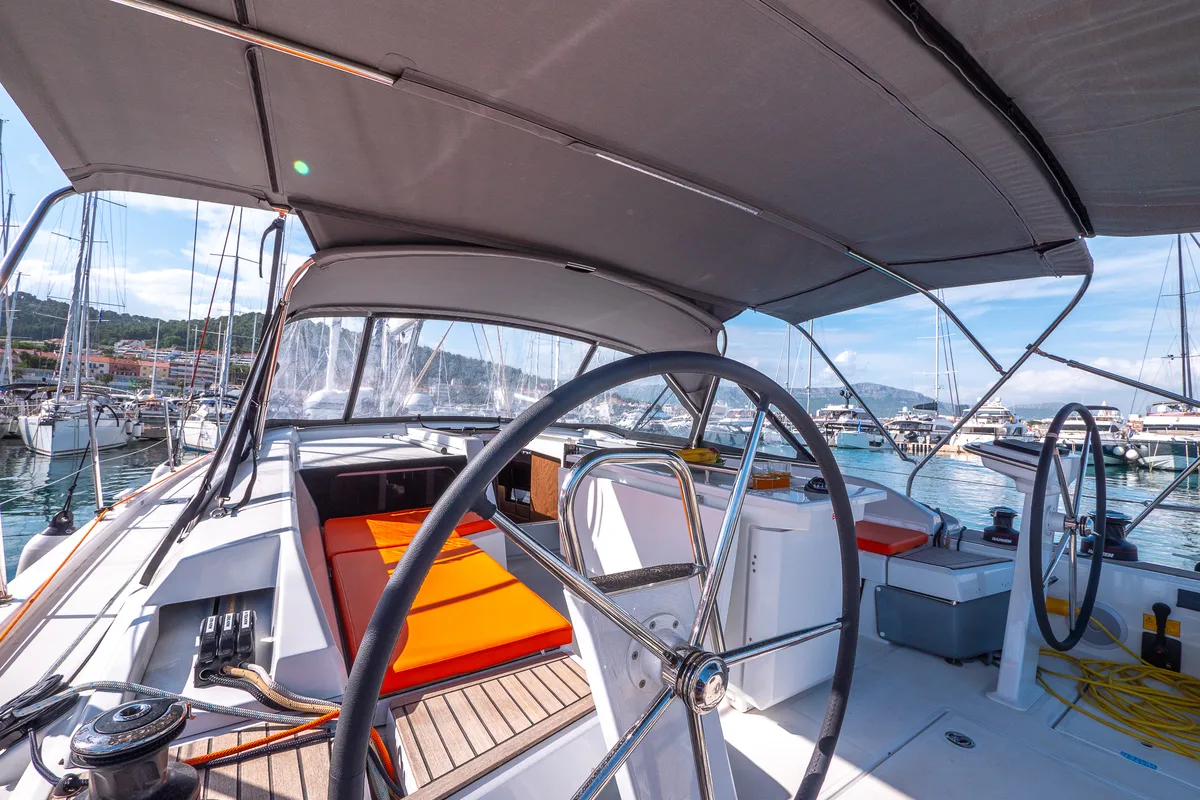 Amorino, a Beneteau Oceanis 46.1 sailboat at Split, Croatia