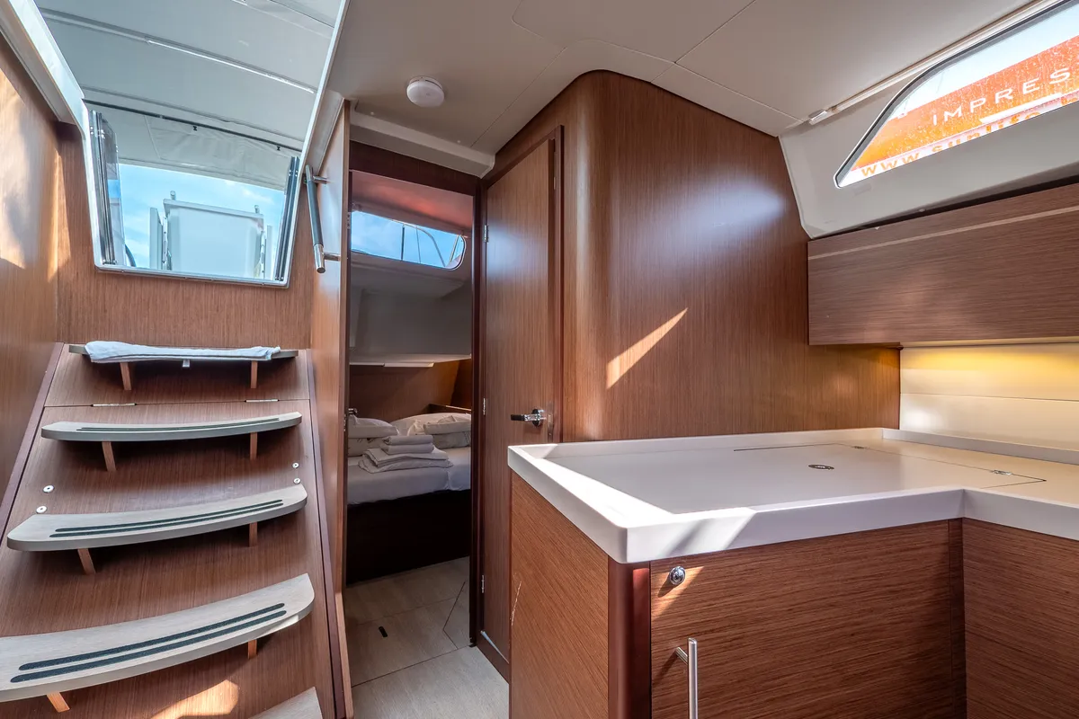 Amorino, a Beneteau Oceanis 46.1 sailboat at Split, Croatia