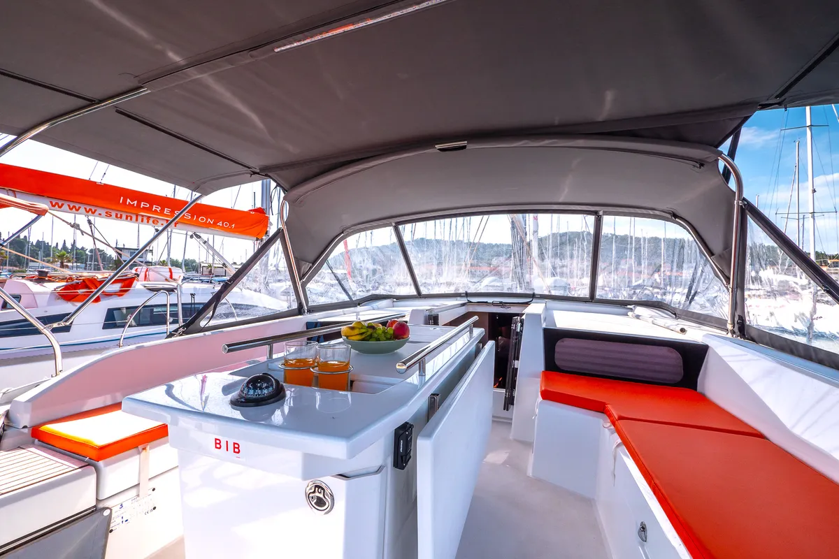Amorino, a Beneteau Oceanis 46.1 sailboat at Split, Croatia
