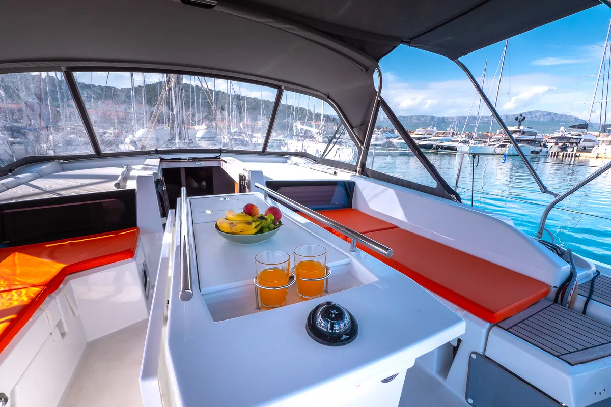 Amorino, a Beneteau Oceanis 46.1 sailboat at Split, Croatia