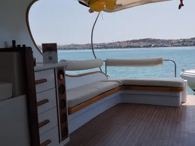 Concept, a Lobster 38 motorboat at Casa Solada Cunda, Turkey