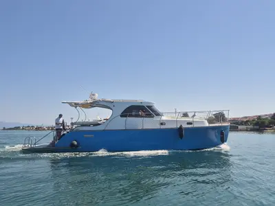 Concept, a Lobster 38 motorboat at Casa Solada Cunda, Turkey